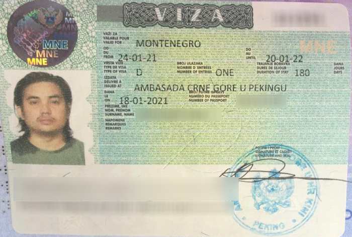 Montenegro Visa for Indians