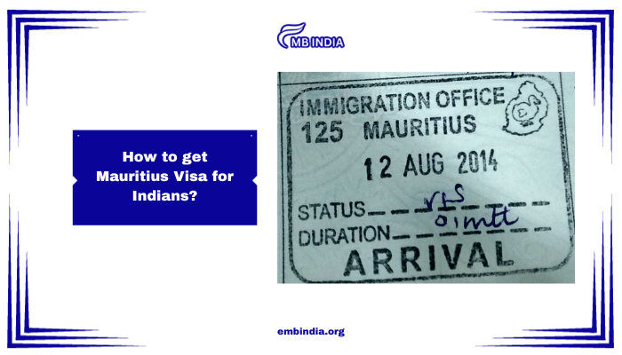 mauritius tourist visa for indian